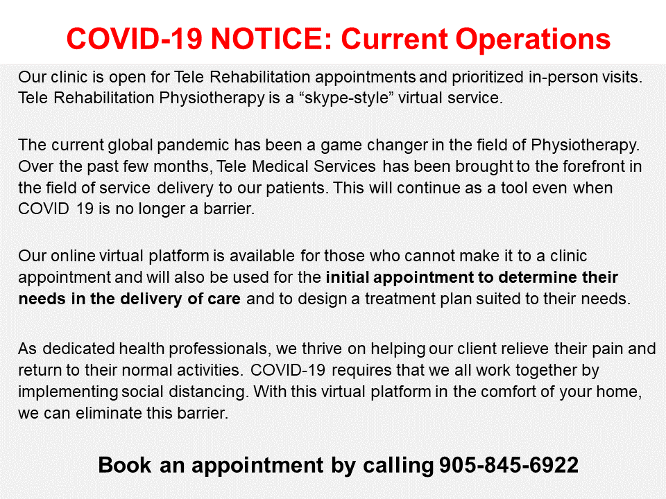COV-19 Clinic Operations